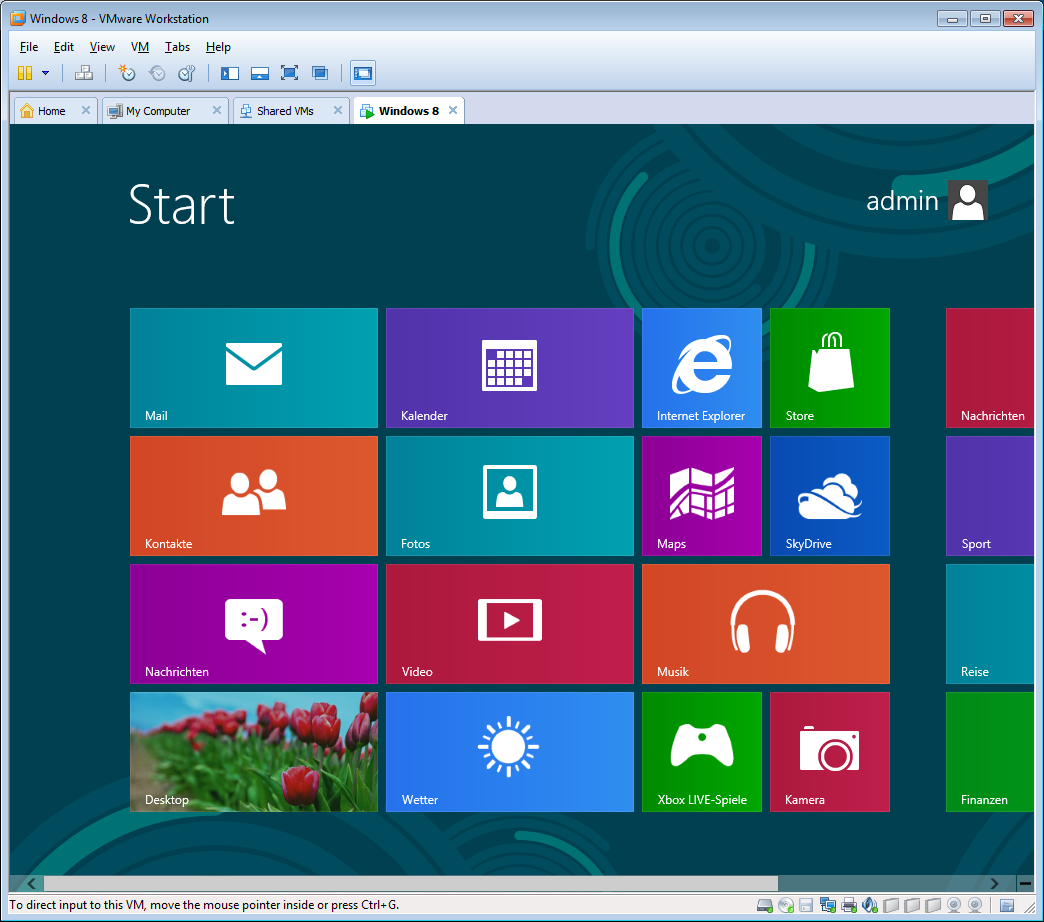 Howto Install Windows 8 Release Preview With Vmware Workstation
