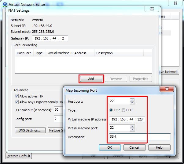 How To Setup Port Forwarding In Vmware Workstation 9 Virten Net