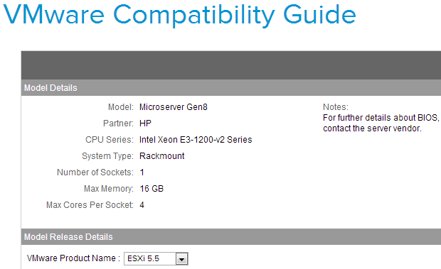 Vsphere 5 Homelab Esxi On Hp Microserver Gen8 Virten Net