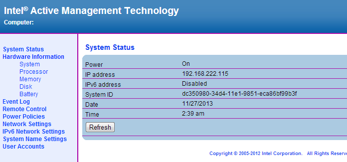 intel-nuc-webinterface