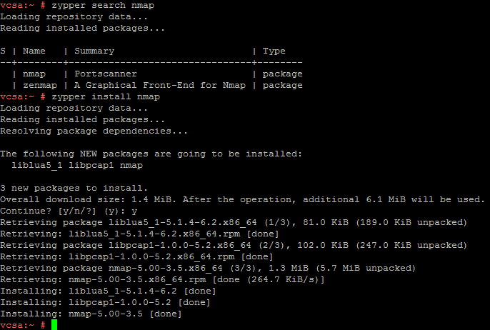 vcsa-install-nmap