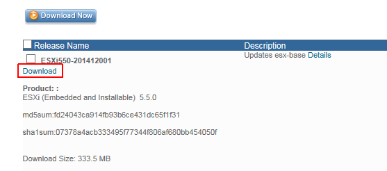 download-esxi-patch-latest