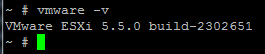esxi-version-command-line