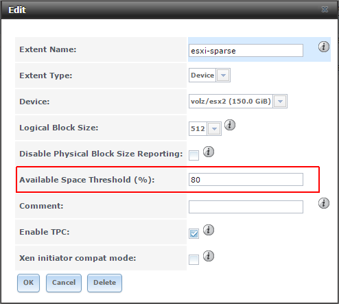 freenas-threshold-sparse-zvol