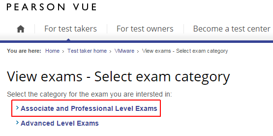 pearson-vue-vmware-associate-and-professional-exams