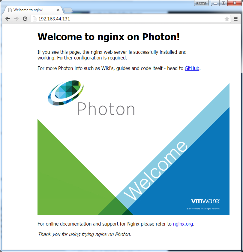 vmware-photon-nginx