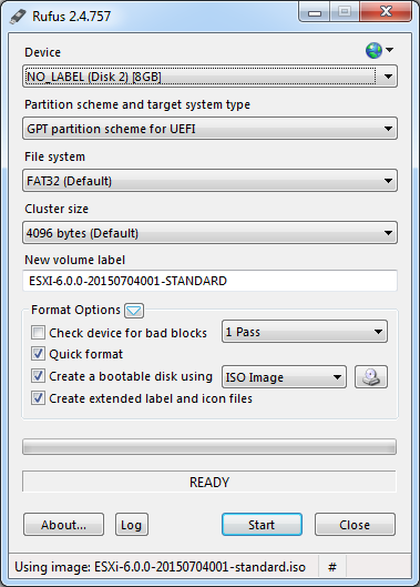 rufus-preinstalled-esxi