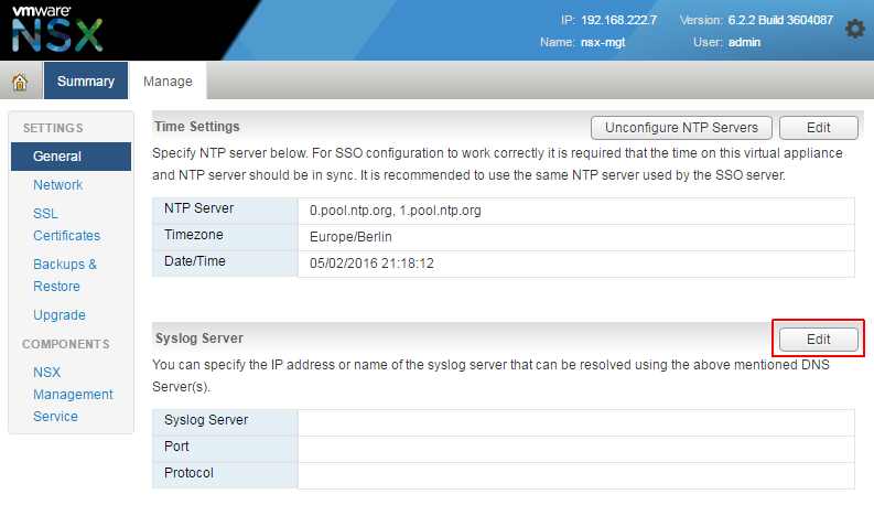 nsx-appliance-edit-syslog-server