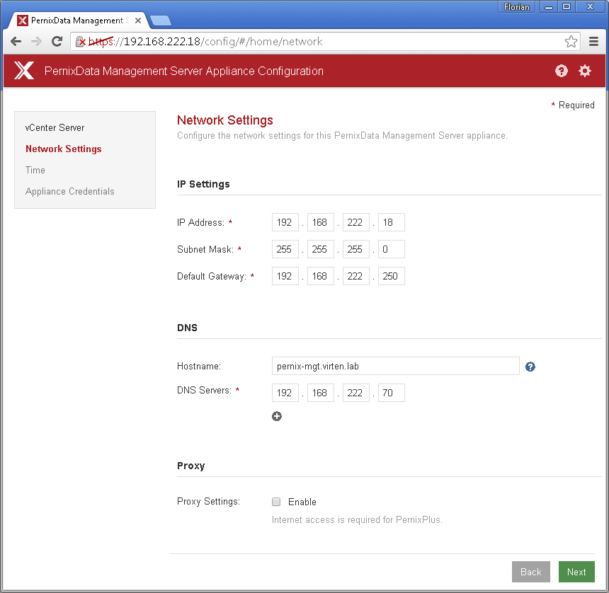 pd-appliance-ip-configuration