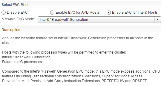 broadwell-evc-mode