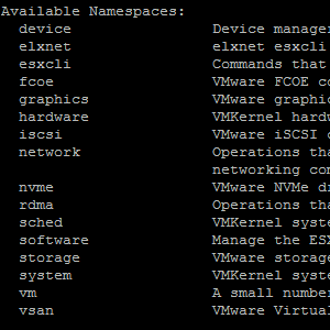 esxcli-65