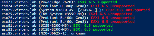 esxi65-check-support-powercli-output