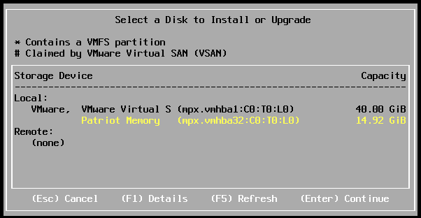 Create a Bootable ESXi Installer Flash Drive | virten.net