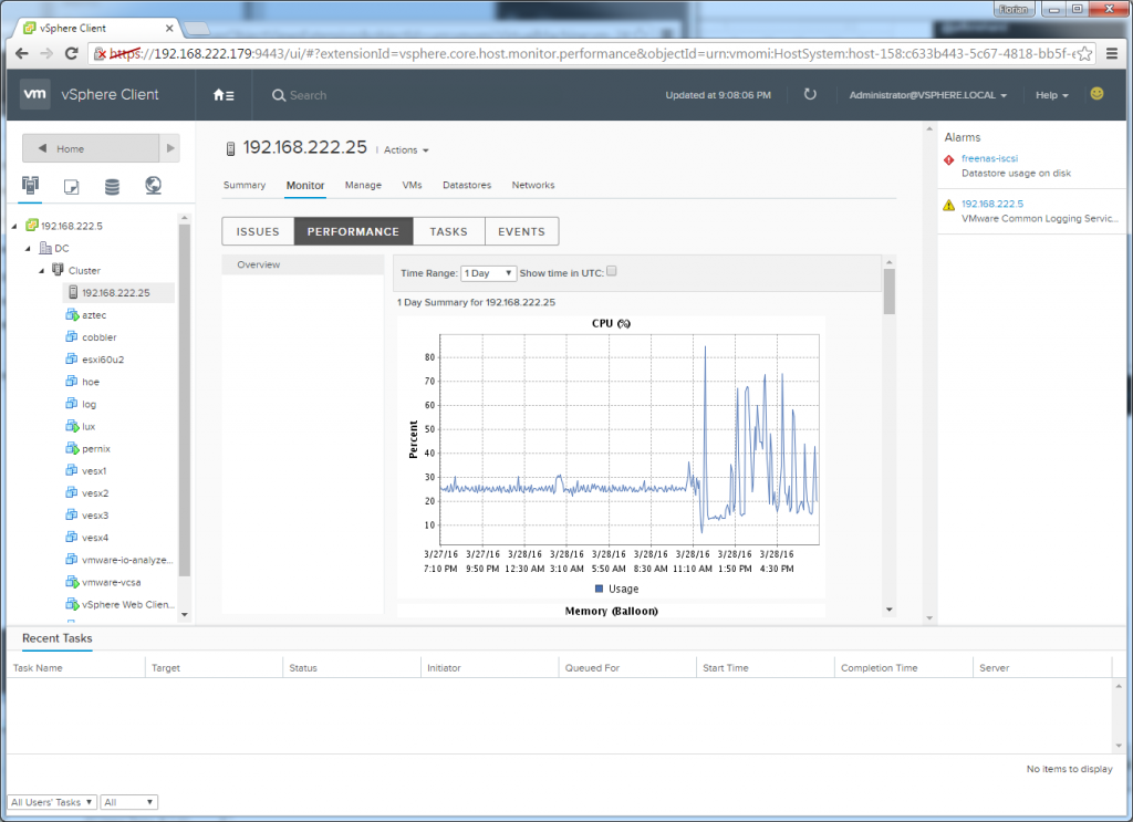 First Impressions: vSphere HTML5 Web Client #h5client | virten.net
