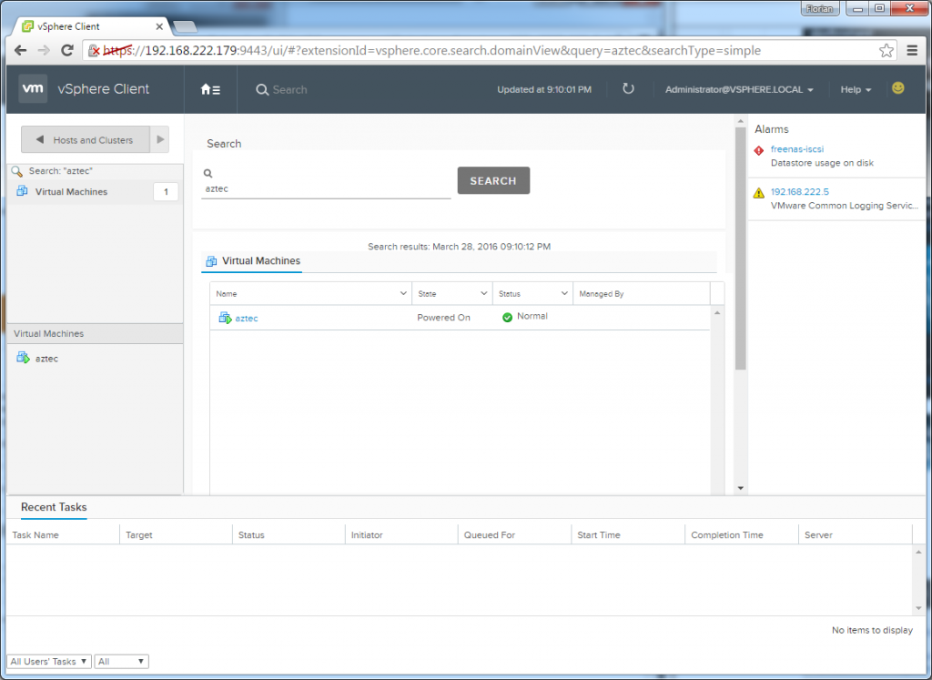First Impressions: vSphere HTML5 Web Client #h5client | virten.net