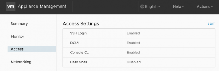vcenter default shell bash vcenter default shell bash