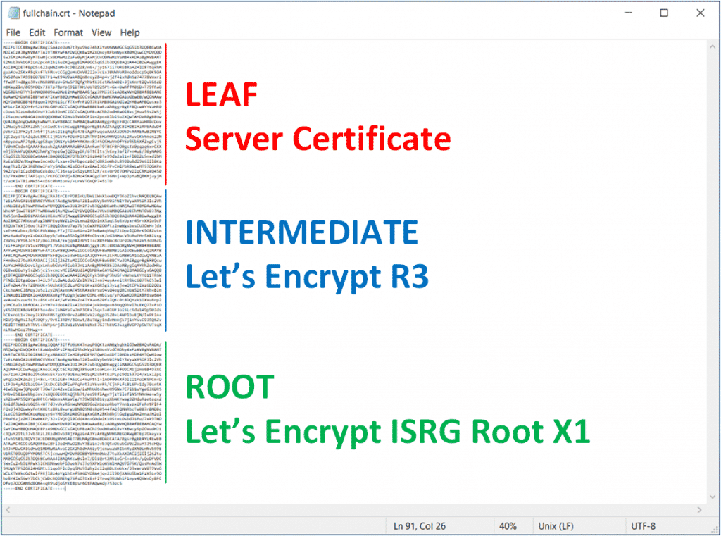 Import of Let's Encrypt Certificates in NSXT Fails With "Certificate