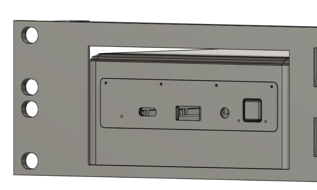 NUC10FNH in NUC12 Rackmount